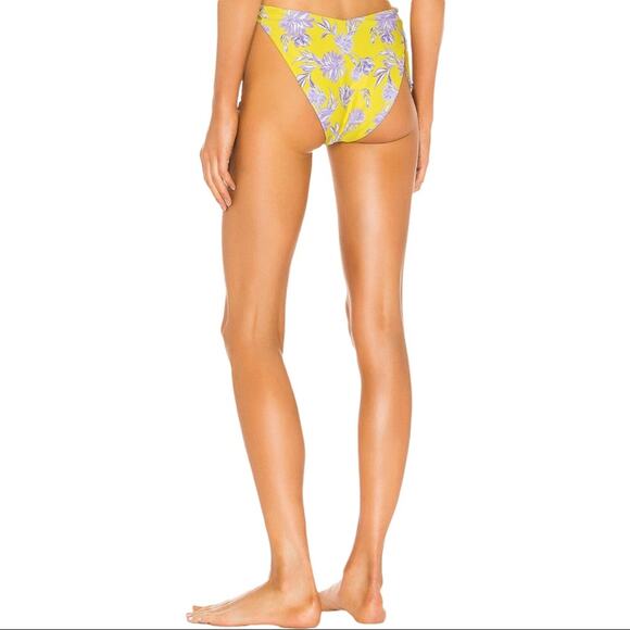 House of Harlow 1960 Nora Side Tie Bikini Swimsuit Bottom in Summer Lily XL NWT - Picture 4 of 11